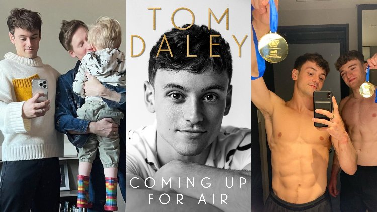 Tom Daley habla de sus nuevas memorias y su evolución como padre atleta