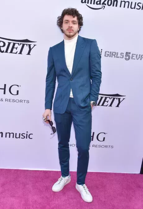 Jack Harlow arrives for Variety 2021 Music Hitmakers Brunch