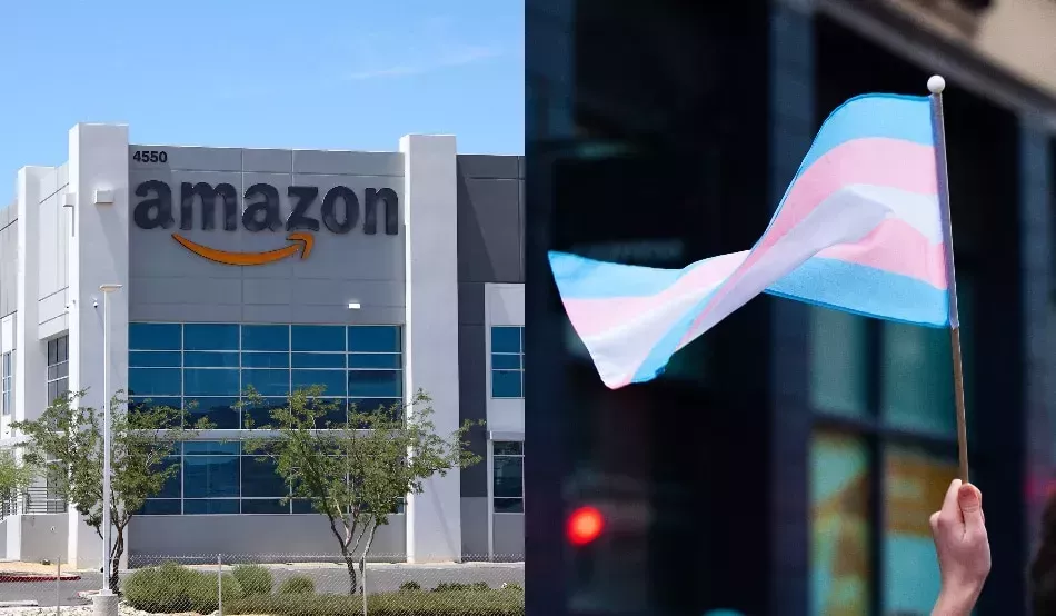 Los trabajadores de Amazon organizan una protesta 