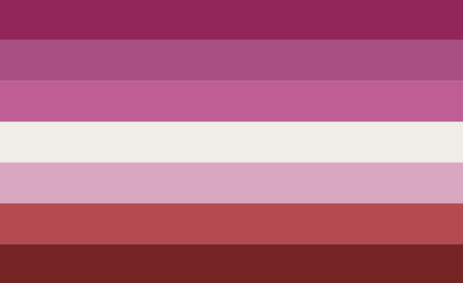 Lesbian flag
