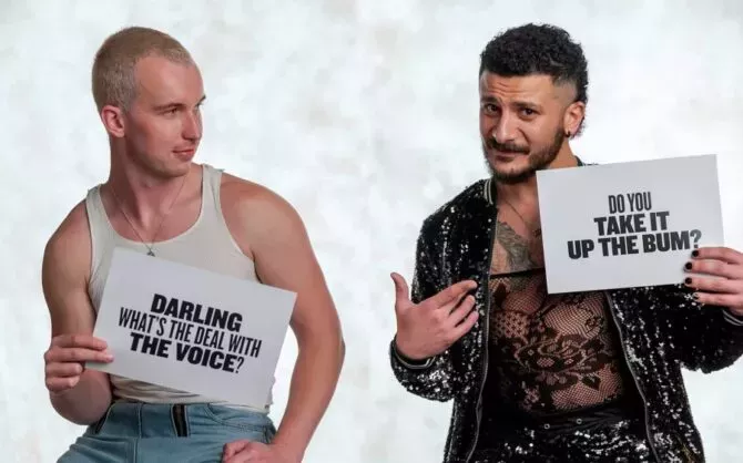 Gay men on You Can't Ask That