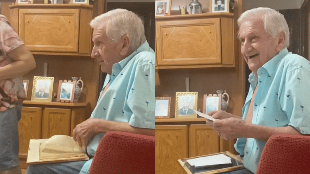 El abuelo de un hombre trans derrite los corazones con un hermoso gesto de apoyo: 