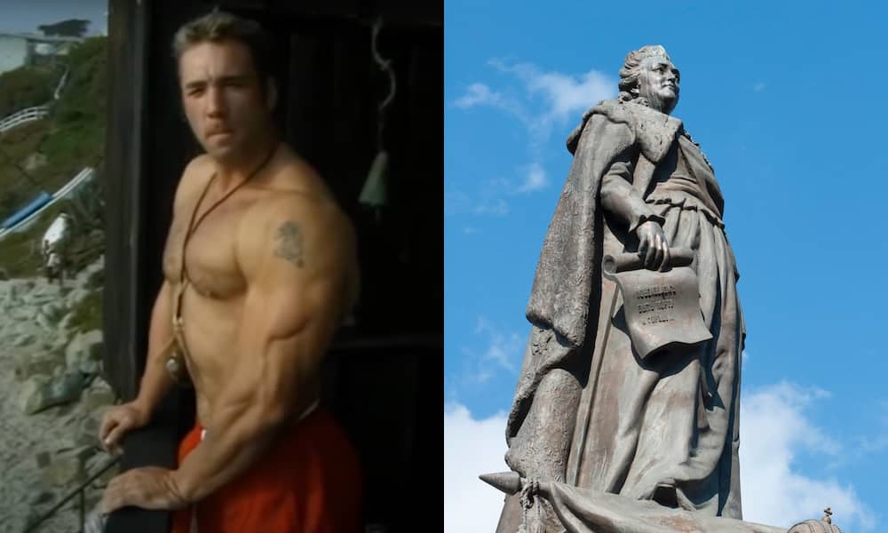 Zelensky quiere cambiar una estatua de una emperatriz rusa por una estrella porno