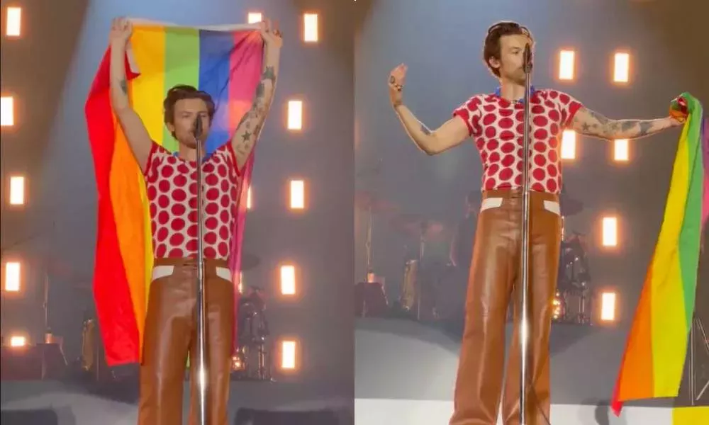 Harry Styles da un emotivo discurso en homenaje a las víctimas LGBTQ+ del tiroteo de Oslo