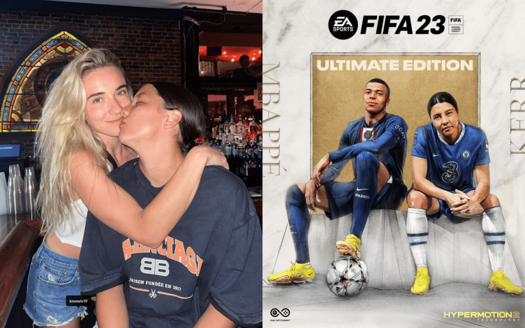 La futbolista Sam Kerr hace historia como la primera mujer queer en la portada del FIFA
