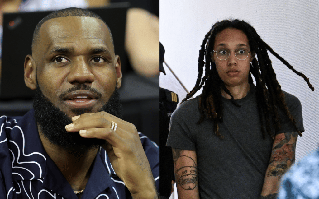 LeBron James critica los esfuerzos de Estados Unidos por traer a Brittney Griner a casa