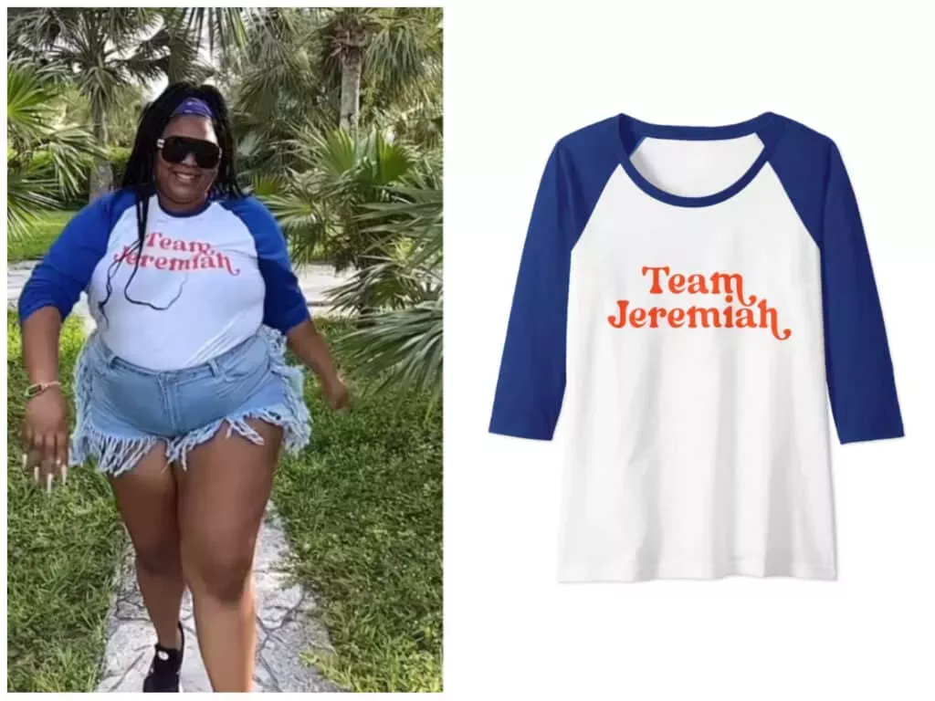 Lizzo luce una camiseta del 'Equipo Jeremías' en su último TikTok - y ha dividido a algunos fans