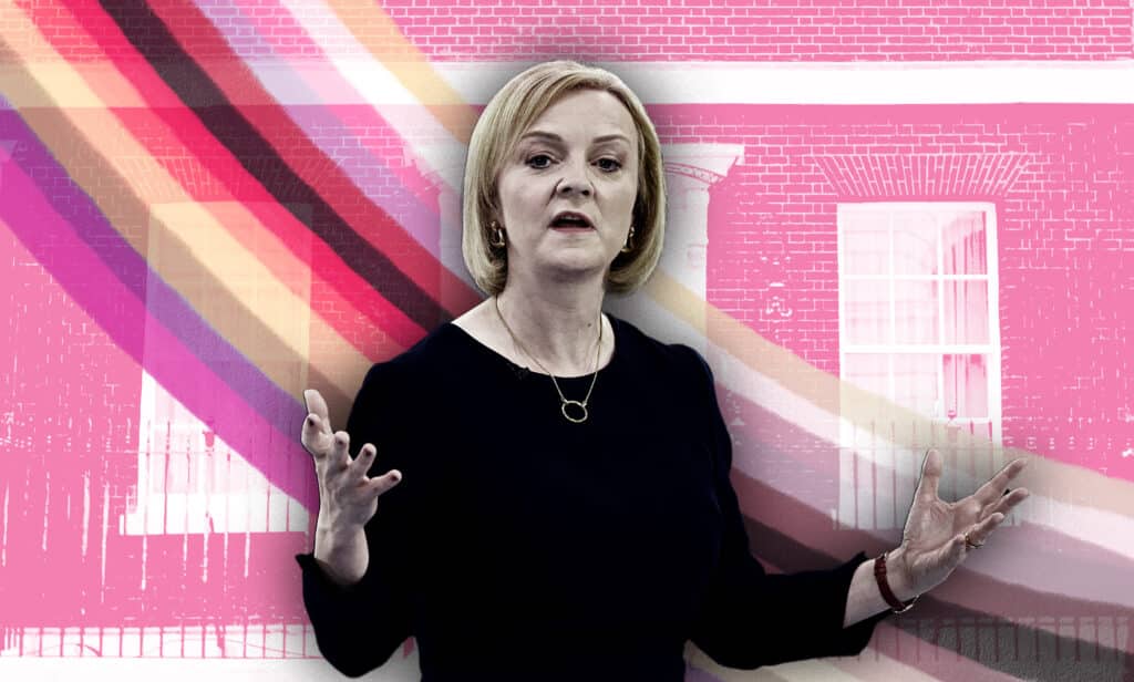 Liz Truss puede ser un problema para el colectivo LGTB+ de Reino Unido
