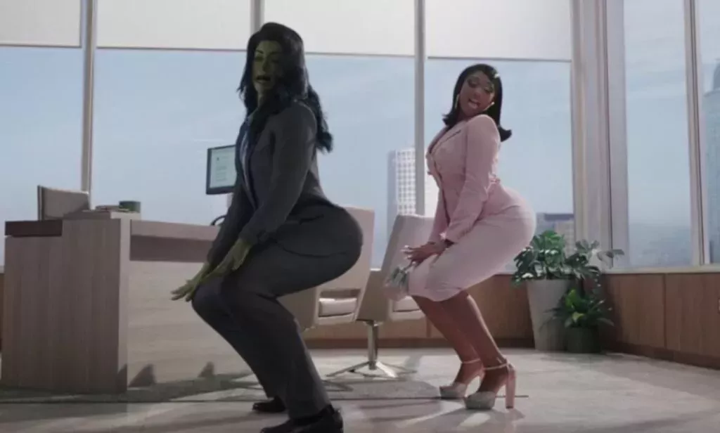 Megan Thee Stallion hizo twerking con She-Hulk y fue realmente icónico