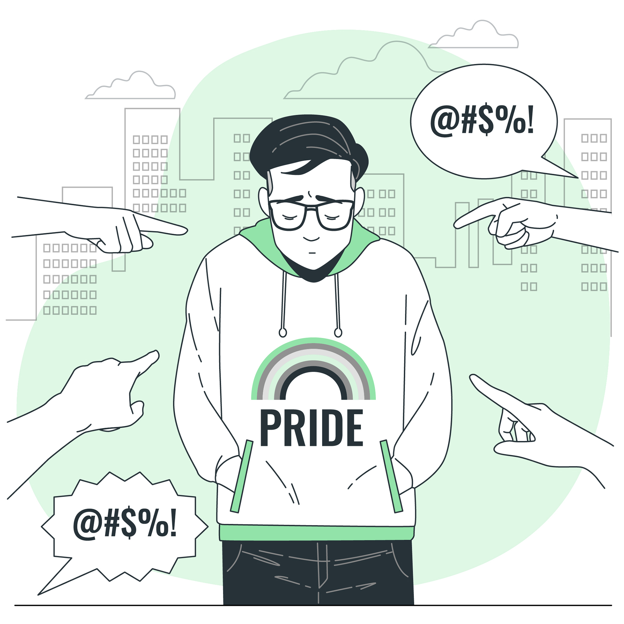 Los discursos de odio homófobos afectan cada vez más a los jóvenes LGTB+