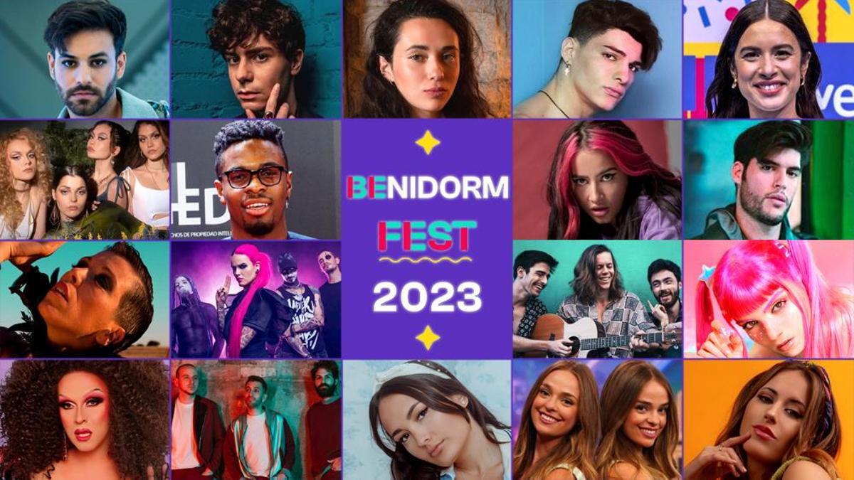 Se presentan 18 candidatos para representar a España en Eurovisión