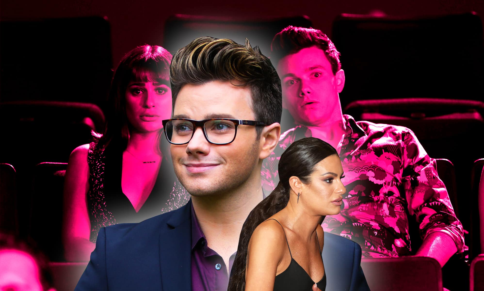 Chris Colfer lanza una indirecta a su excompañera de Glee Lea Michele