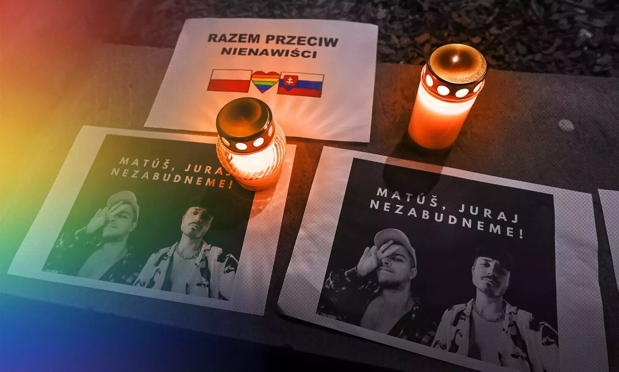 Los homosexuales tiroteados frente a un bar eslovaco LGBTQ+ son enterrados mientras miles de personas salen a la calle para protestar