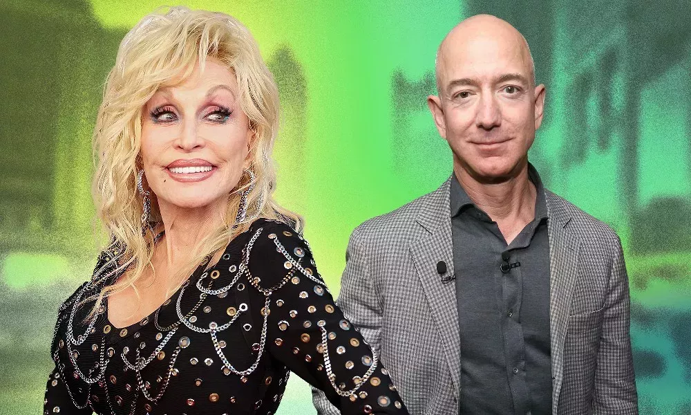 Dolly Parton recibe 100 millones de dólares de Jeff Bezos para apoyar su incansable labor benéfica