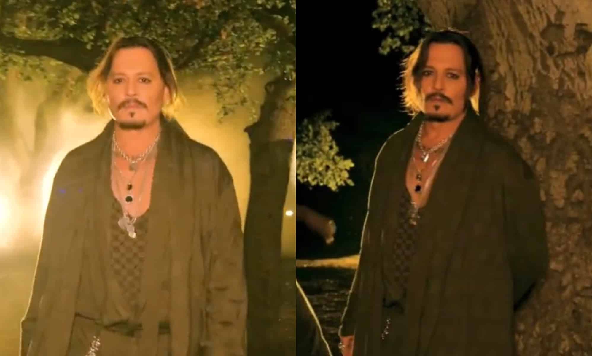 Johnny Depp es el primer hombre es participar en el desfile Savage x Fenty