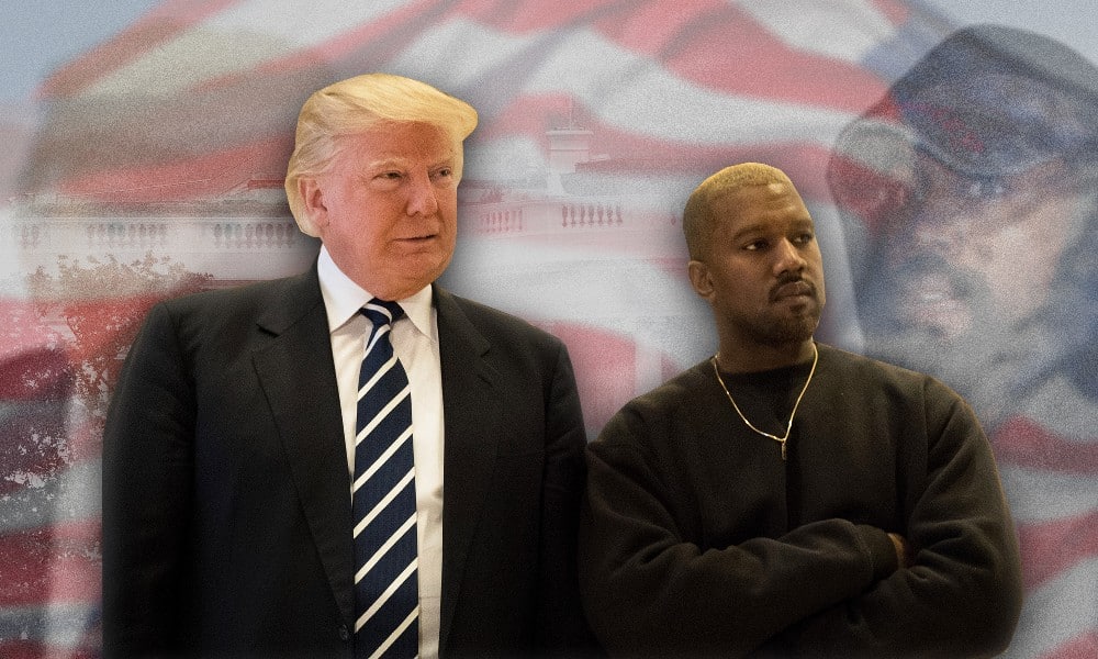 Kanye West quiere unirse a Donald Trump en las próximas elecciones de EEUU