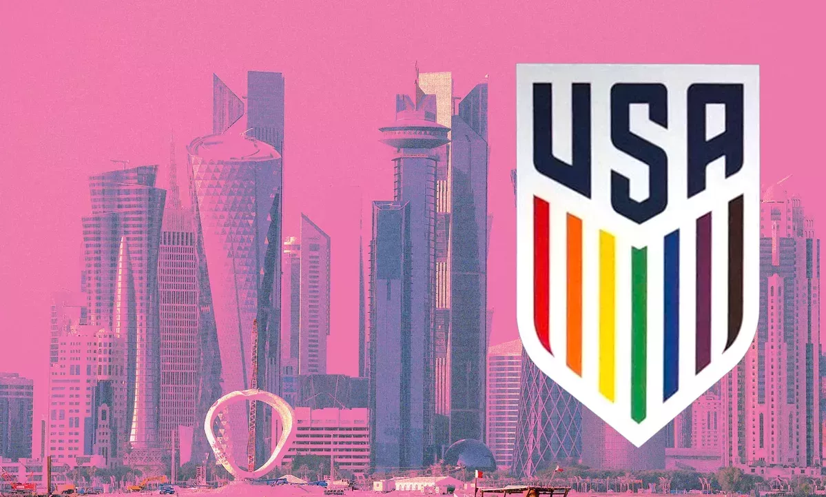 La selección de fútbol de EE.UU. presenta la insignia del Orgullo LGBTQ+ antes del Mundial de Qatar