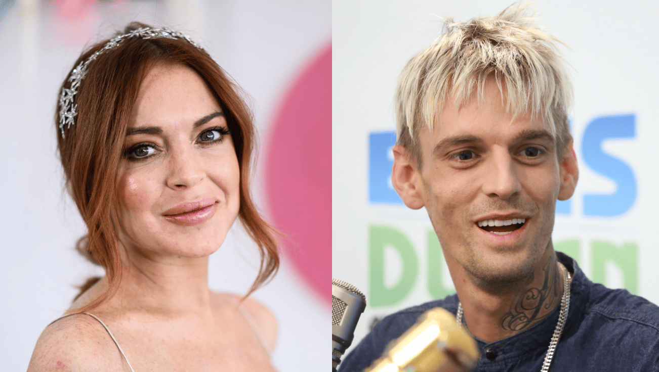 Lindsay Lohan rinde un emotivo homenaje a su ex-novio Aaron Carter: 'Mucho amor allí'