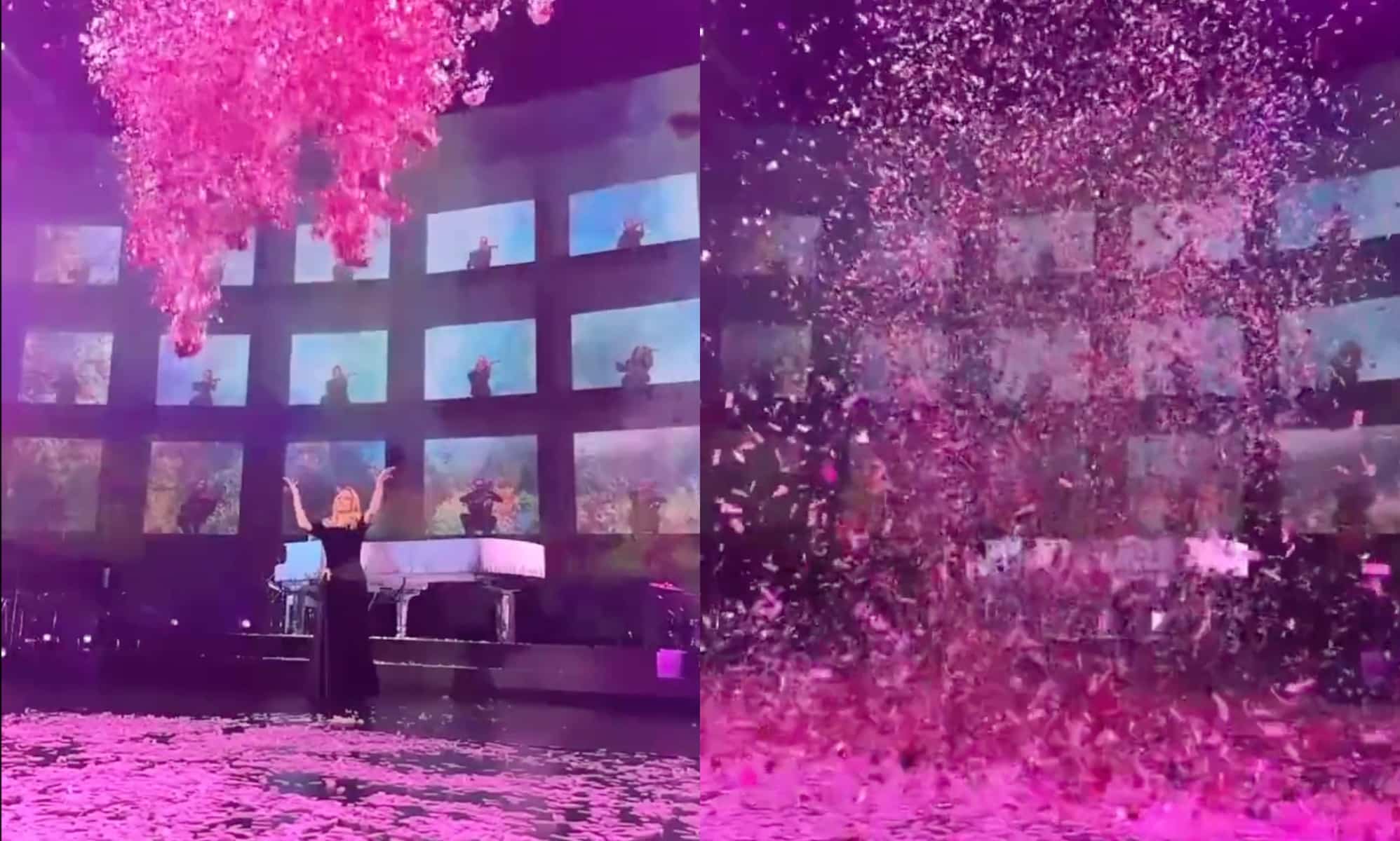 Adele sorprende a los fans al final de su espectáculo en Las Vegas