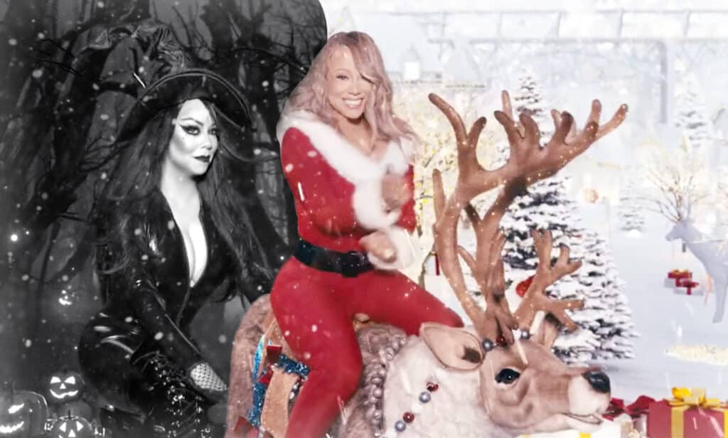 Mariah Carey anuncia la llegada de la Navidad con un video caótico
