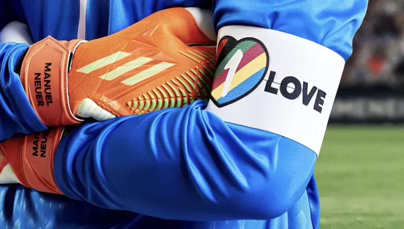 One Love: entienda el símbolo prohibido por la Fifa en los brazaletes de los capitanes en el Mundial