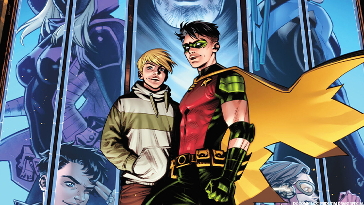 Robin y su novio comparten su primer beso en la nueva portada de DC Comics