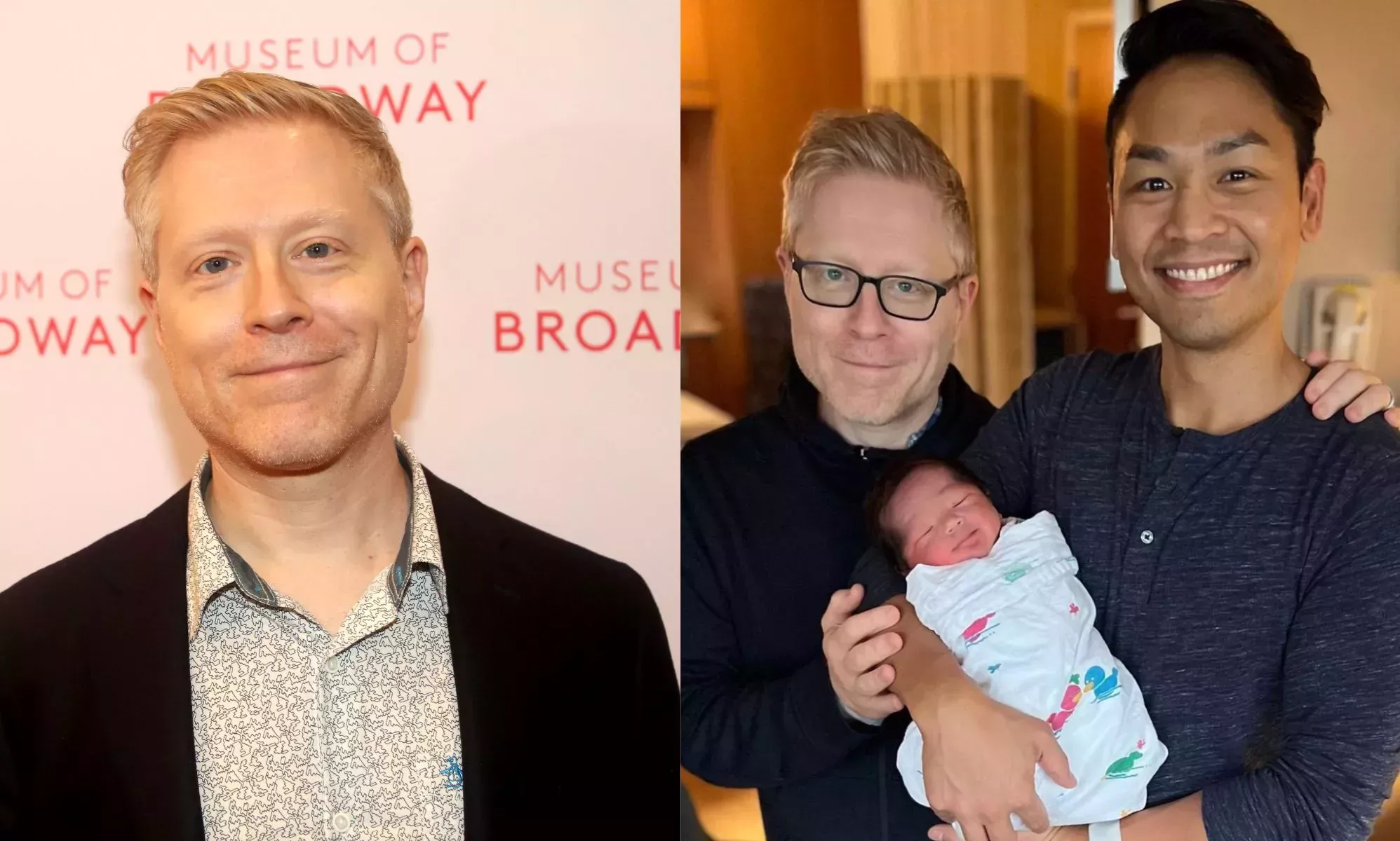 El actor de Star Trek Anthony Rapp da la bienvenida a su primer hijo: 'Estamos eternamente agradecidos'