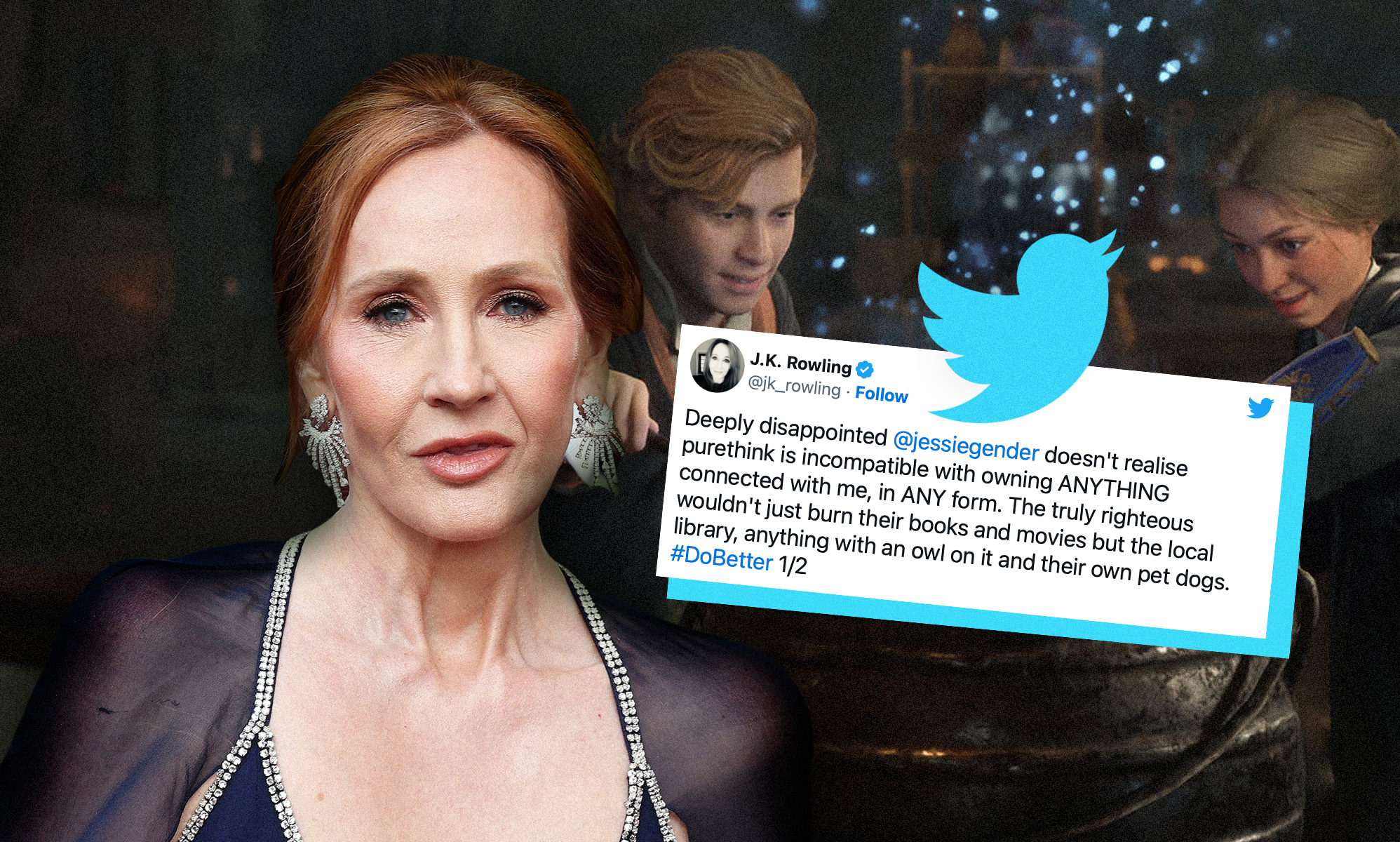 Una periodista trans incita a boicotear el videojuego de Harry Potter