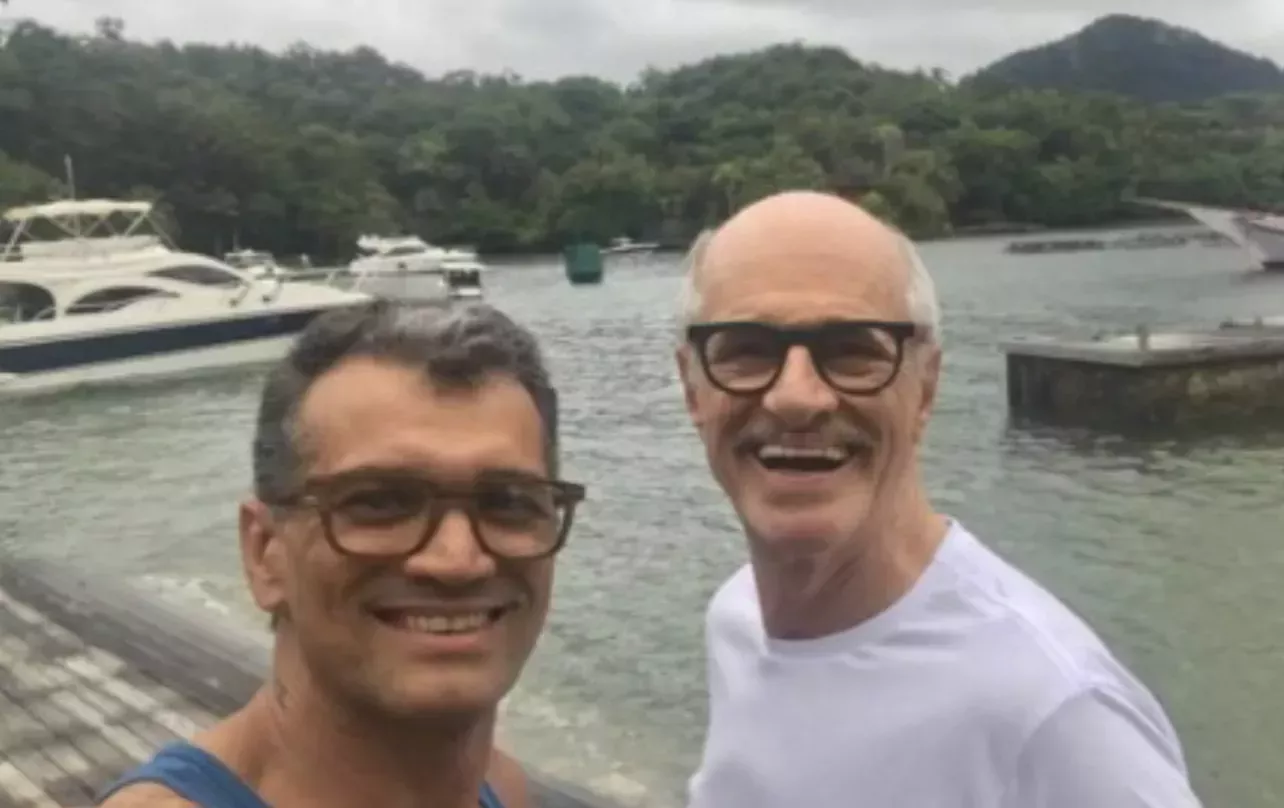 Marcos Caruso se casa con una técnica de enfermería en Portugal