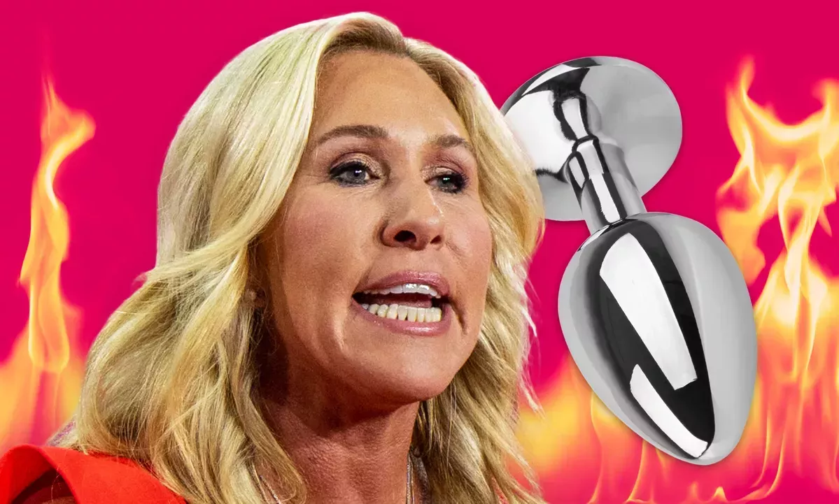 Marjorie Taylor Greene est&aacute; absolutamente furiosa por los butt plugs