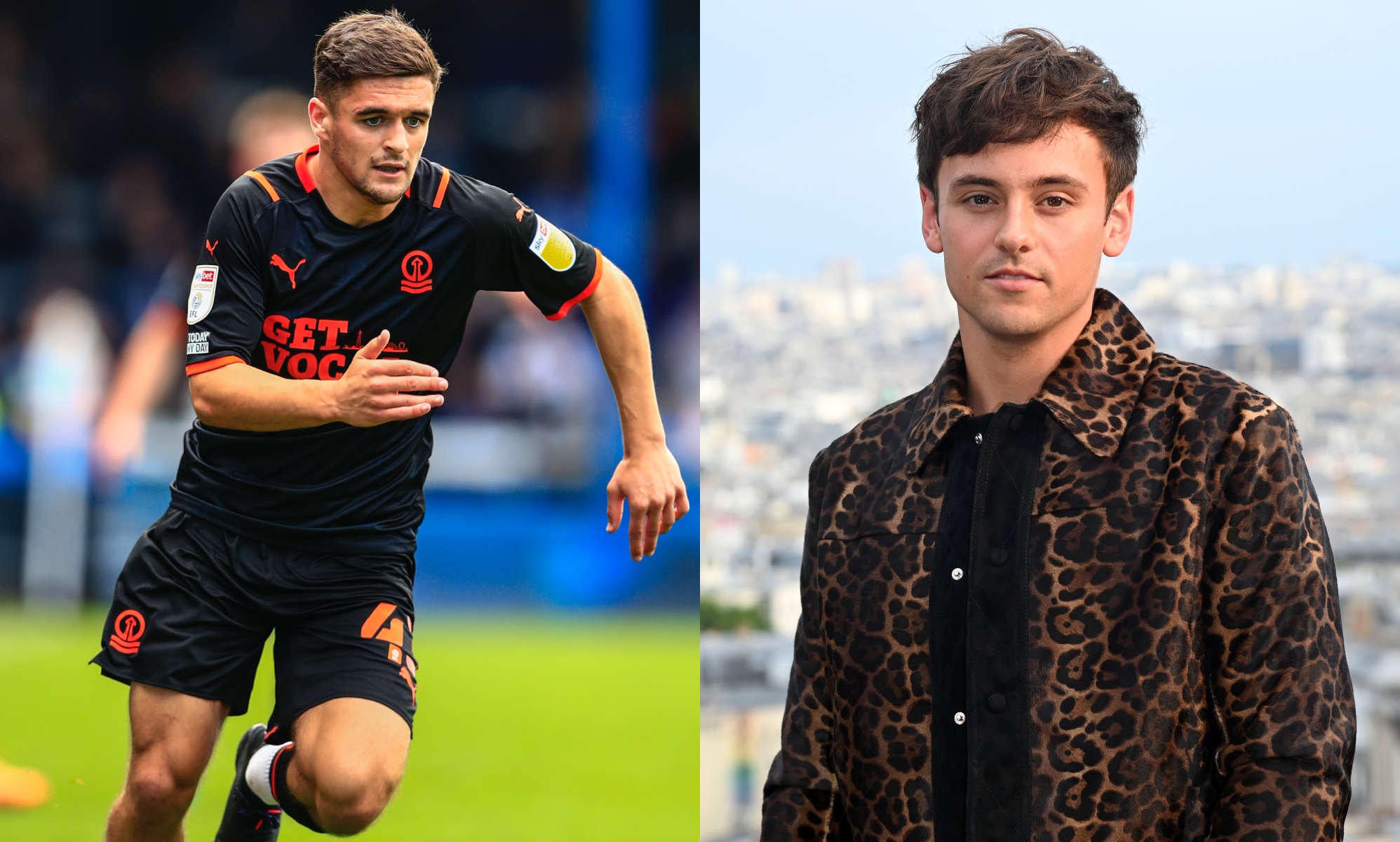 Tom Daley inspiró a Jake Daniels para salir del armario