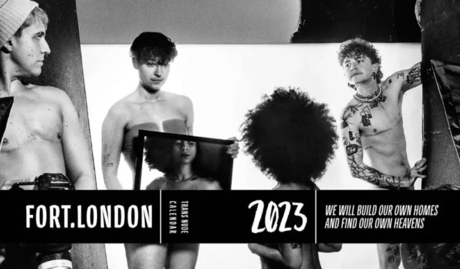 Un calendario al desnudo celebra la belleza de los cuerpos trans