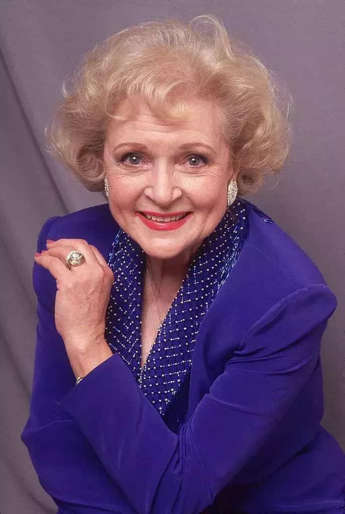 Betty White in 1990. 