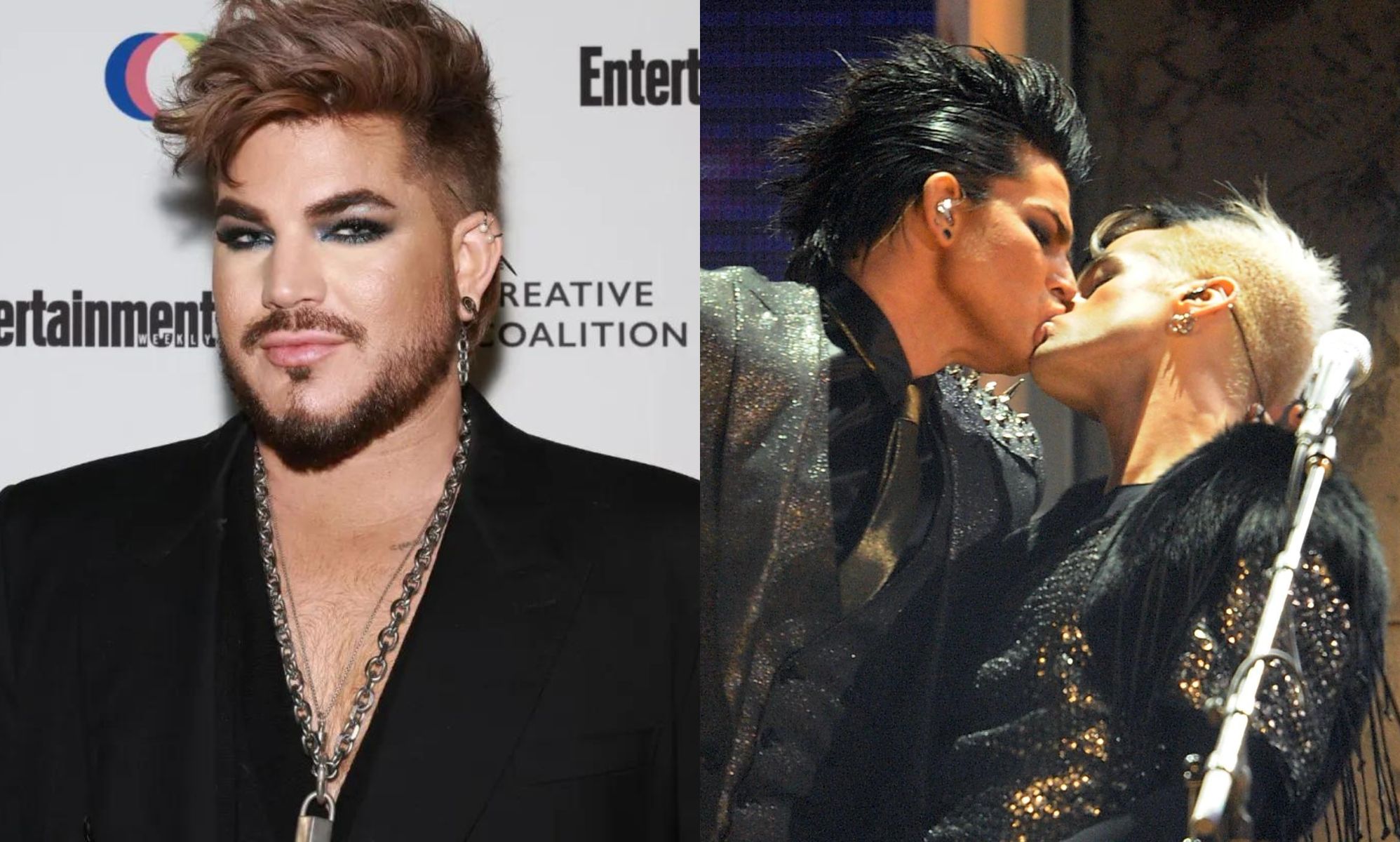 Adam Lambert amenazado con una demanda por su beso gay en los AMA de 2009