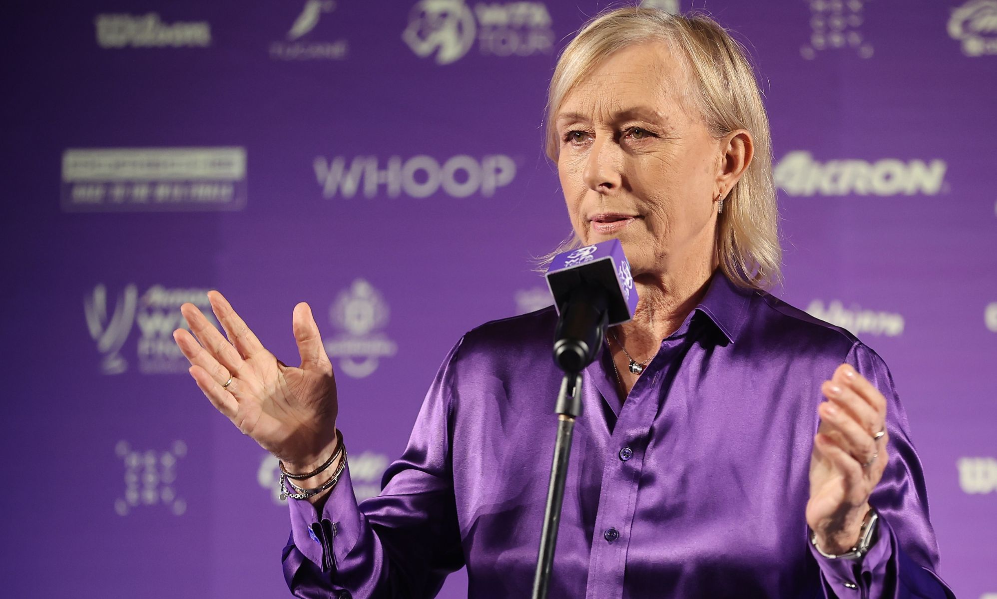 La estrella del tenis Martina Navratilova diagnosticada de cáncer de garganta y mama