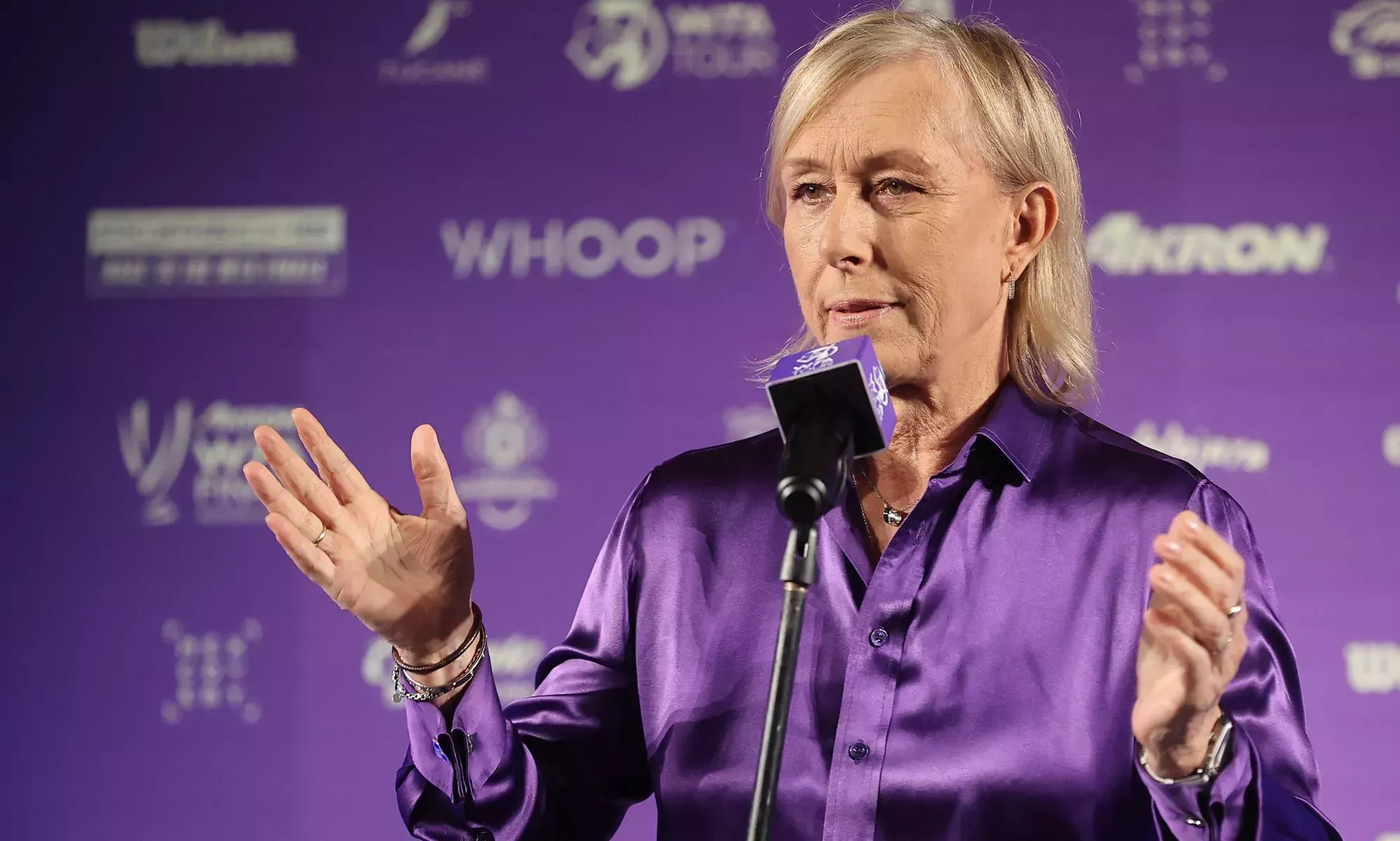La estrella del tenis Martina Navratilova diagnosticada de cáncer de garganta y mama
