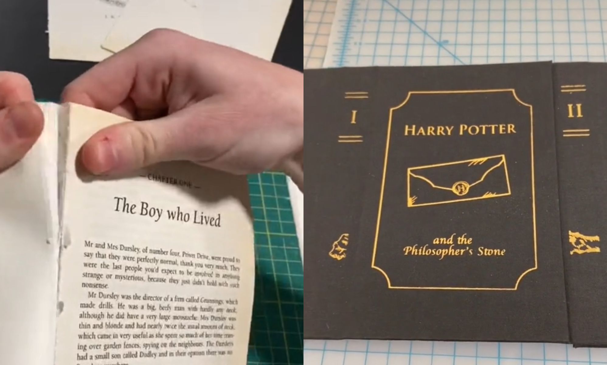 Un artista transexual revende libros de Harry Potter sin el nombre de JK Rowling
