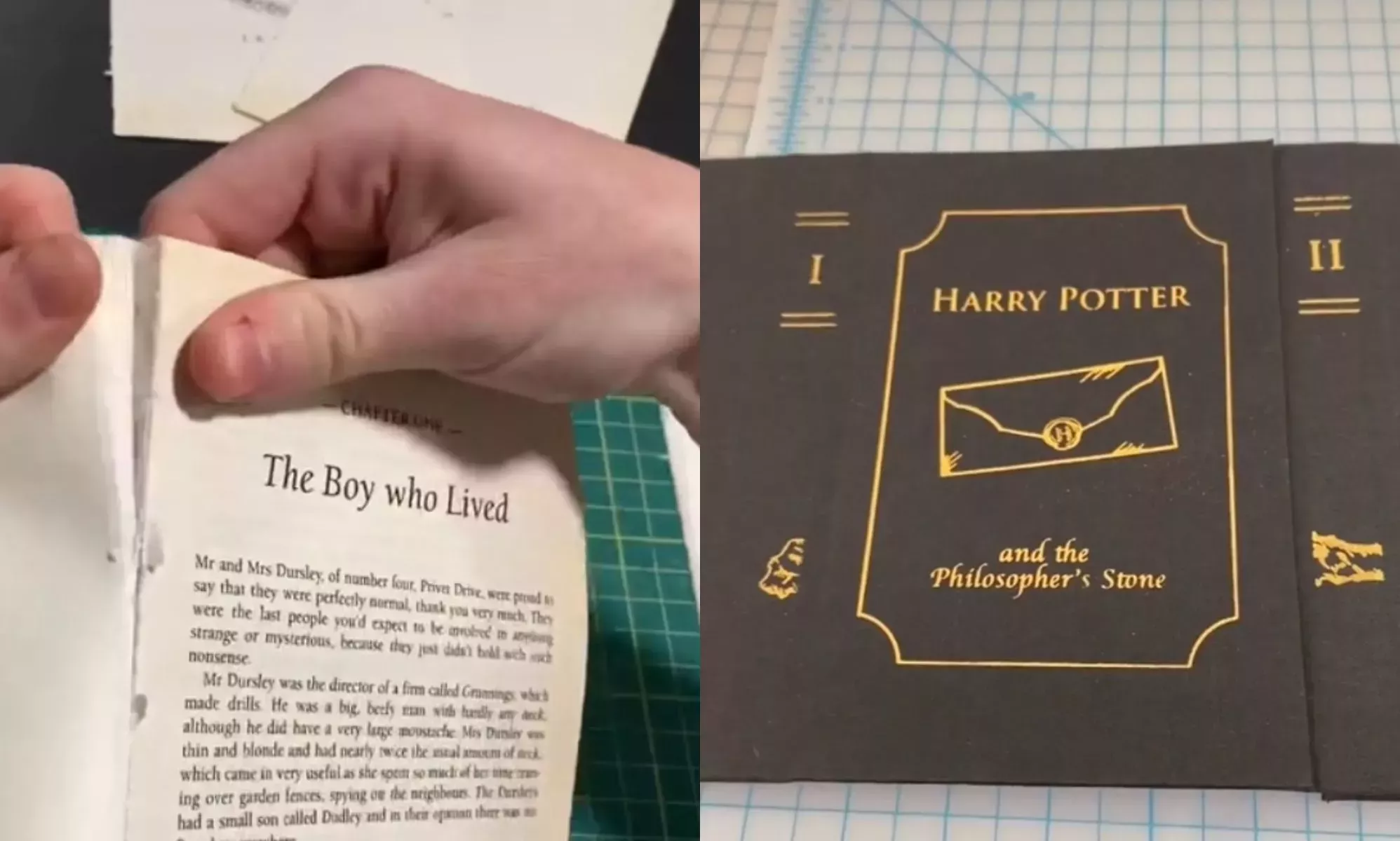 Un artista transexual revende libros de Harry Potter sin el nombre de JK Rowling, y es una genialidad
