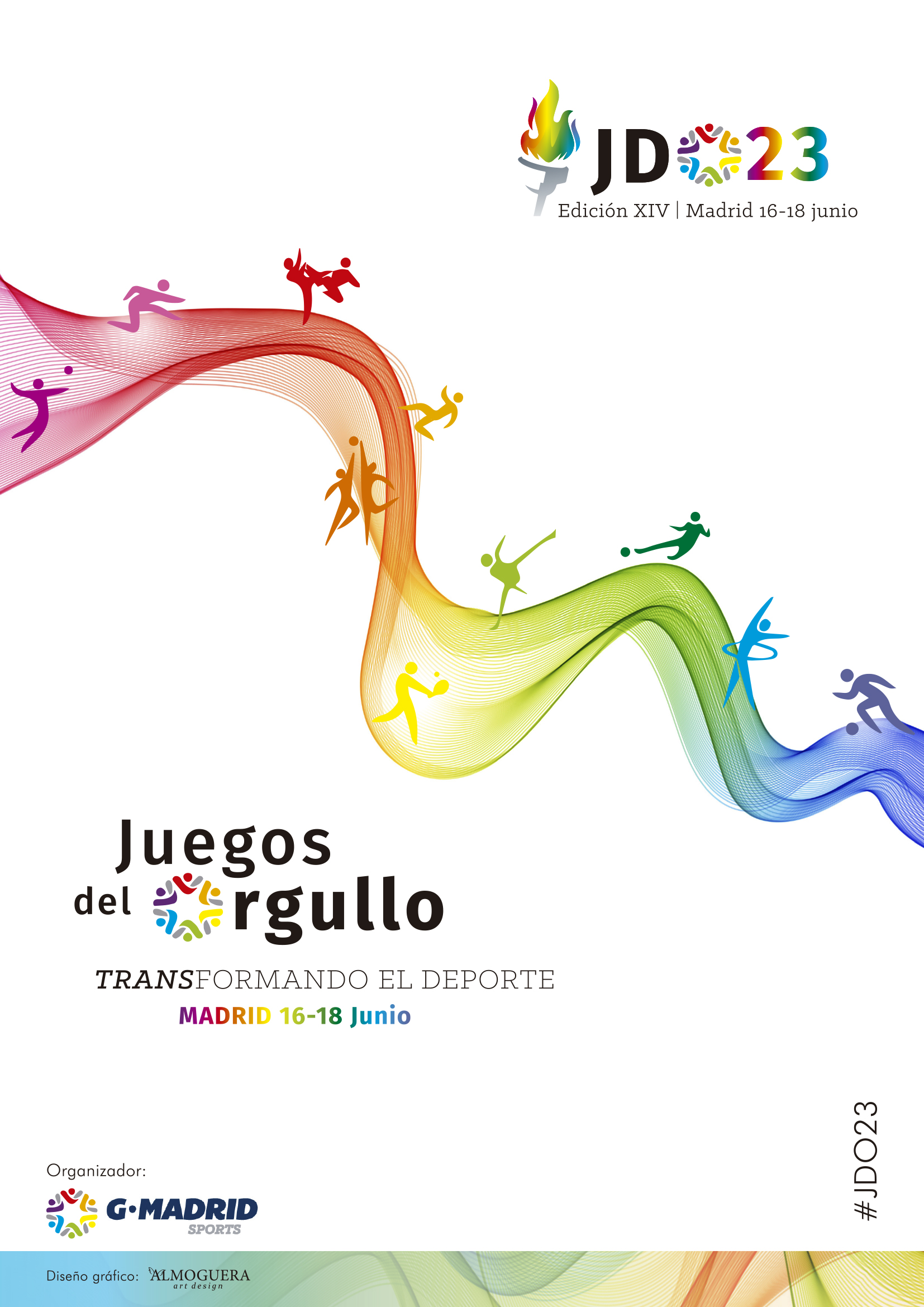 GMadrid Sports anuncian el nuevo lema para la nueva edición de los Juegos del Orgullo