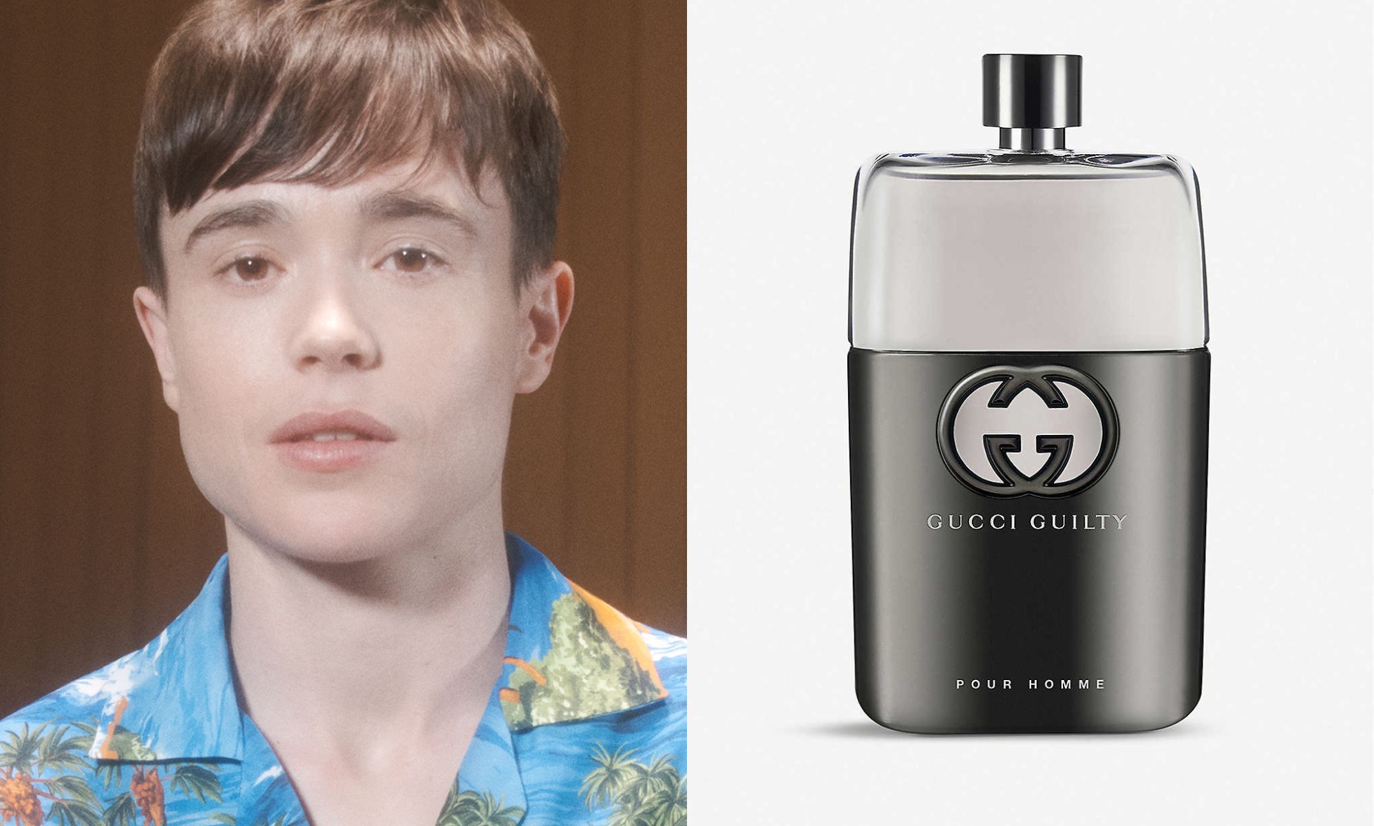 Elliot Page es la nueva imagen de Gucci