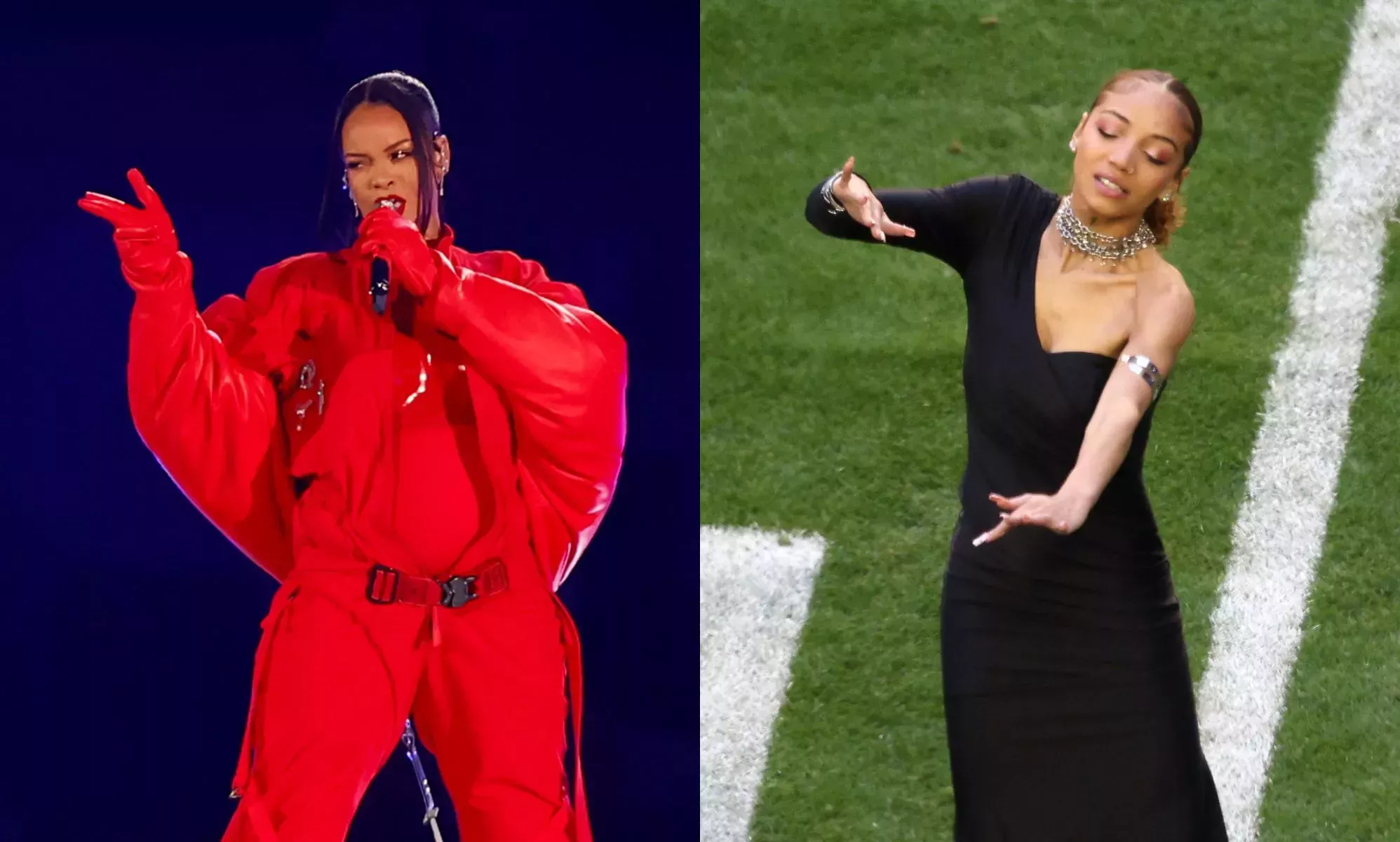 La intérprete de ASL de Rihanna en la Super Bowl se roba el show: 'Se comió esto'