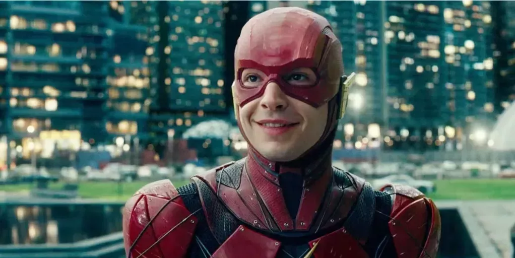 Ezra Miller as The Flash in upcoming film. (Warner Bros)