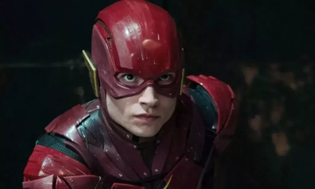 Ezra Miller as The Flash. (Warner Bros)