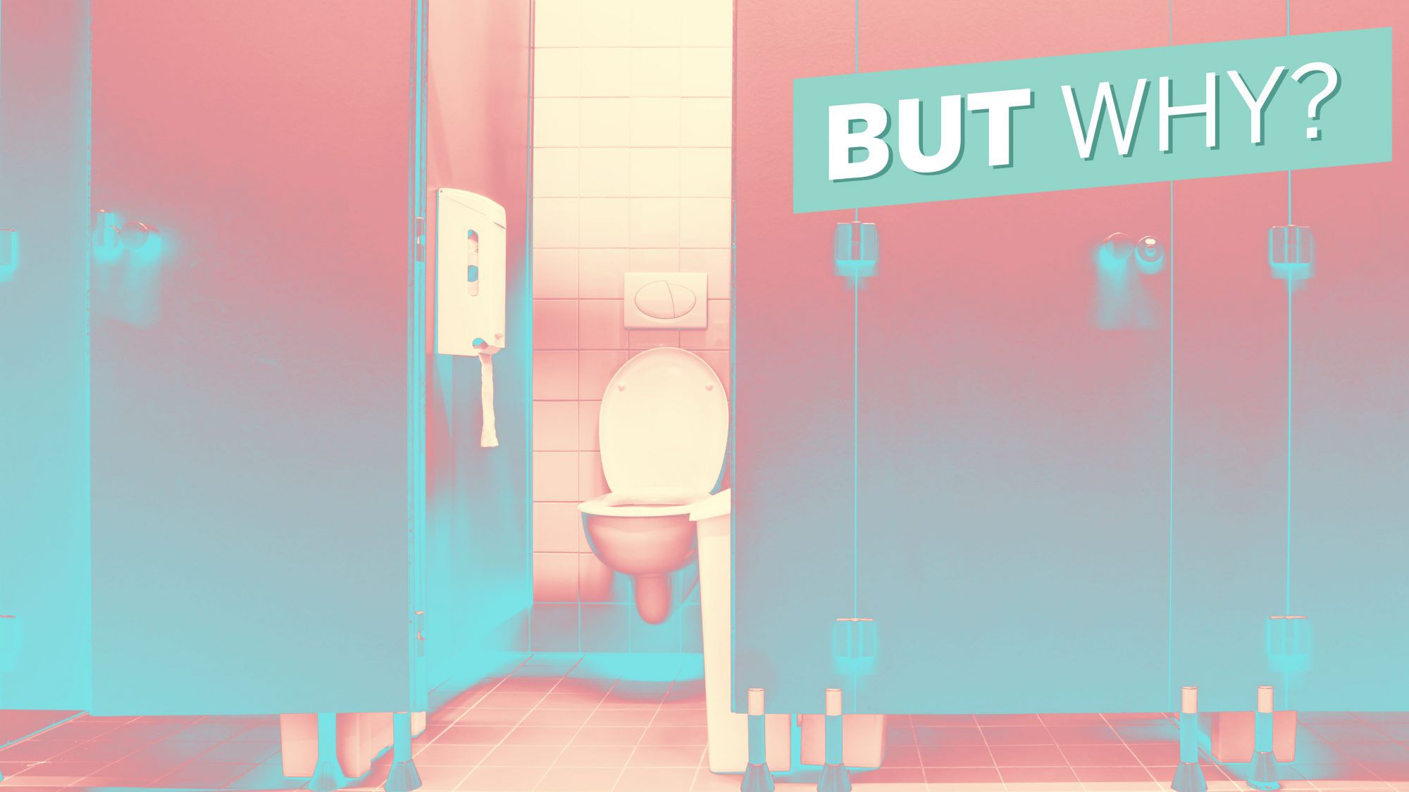 ¿Por qué la gente no tira de la cadena después de ir al baño?