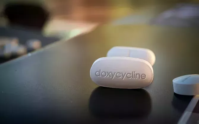 The antibiotic doxycycline is used for DoxyPEP treatment