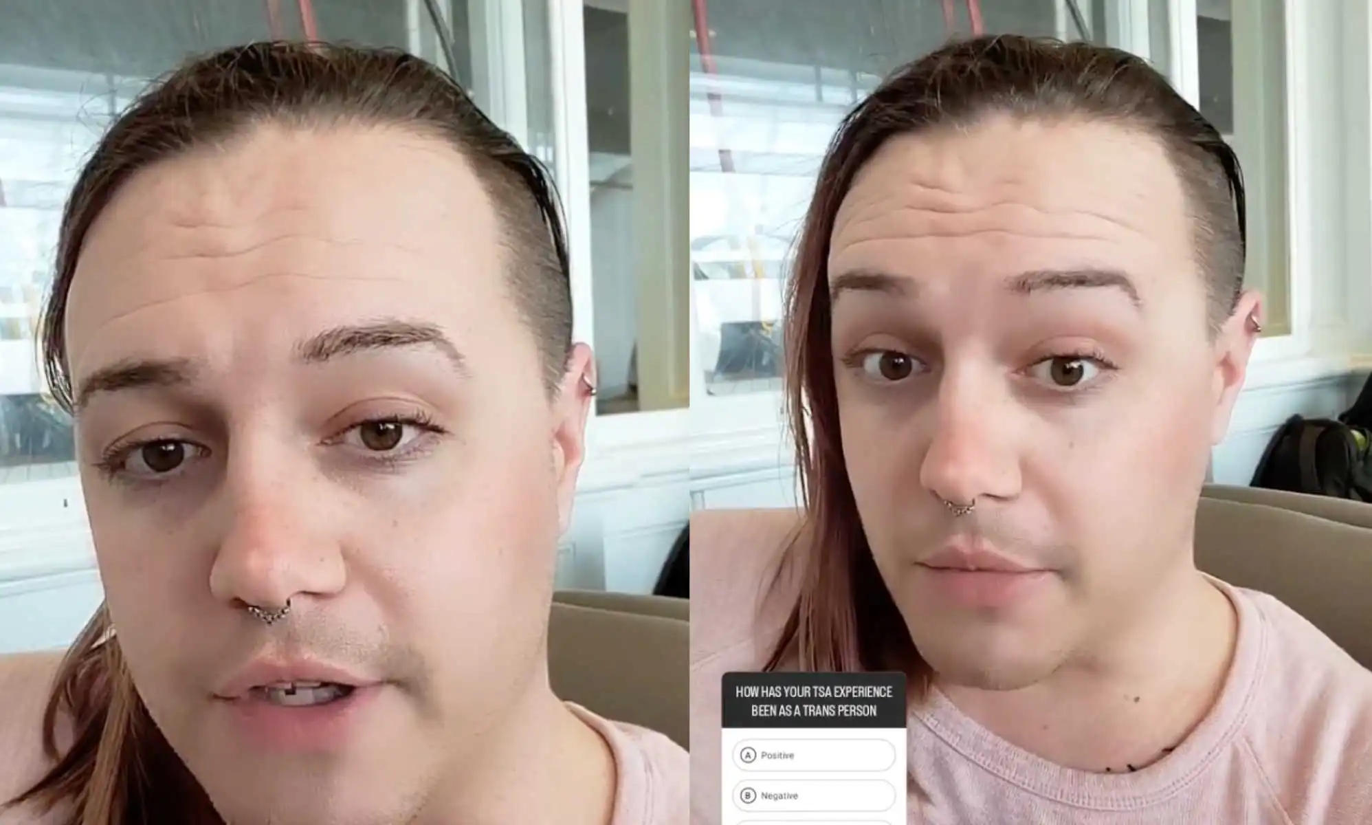 Una mujer trans comparte su horrible experiencia en el control se seguridad de un aeropuerto