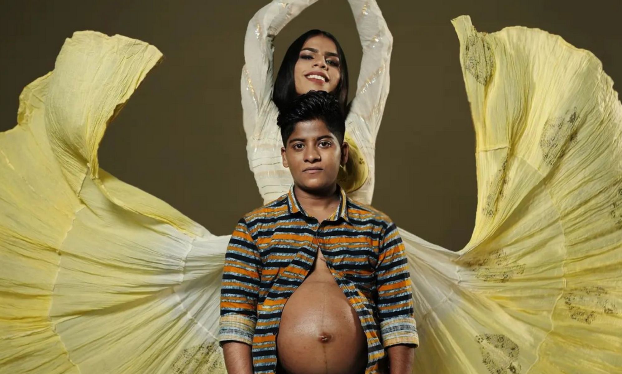 Una pareja trans de la India ha hecho historia al anunciar que esperan su primer hijo