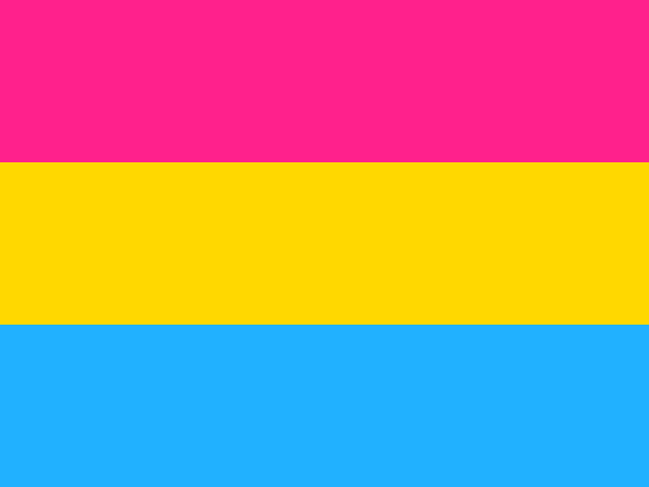 ¿Cuál es la bandera de pansexual?