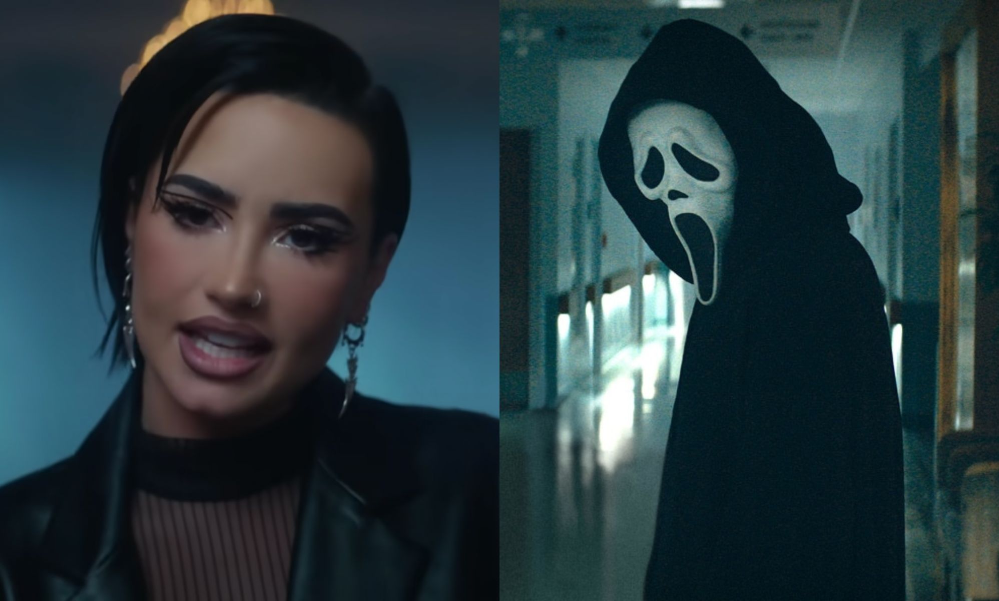 Demi Lovato se enfrenta a Ghostface en un video muy sangriento