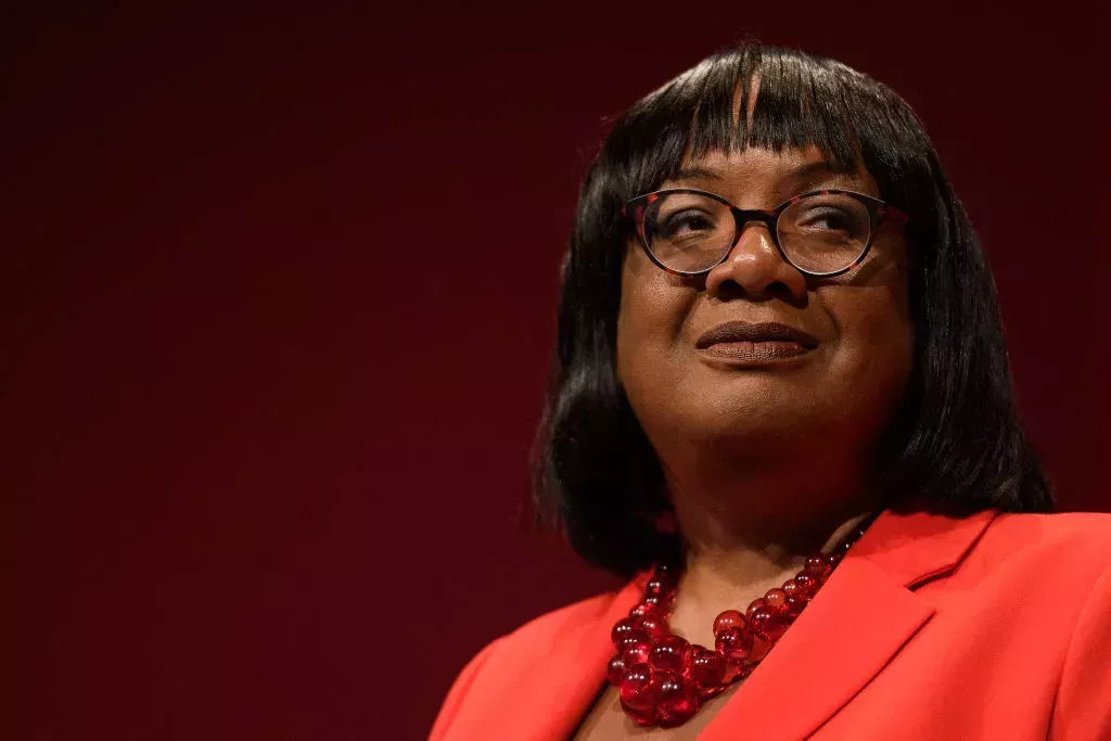 Diane Abbott at the Labour Party conference in 2019.